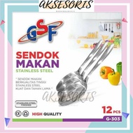 Gsf G-303 TABLE SPOON / GSF 303 STAINLESS TABLE SPOON / 1 DOZEN STAINLESS SPOON / 12 PCS STAINLESS T