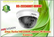 DS-2CE56D0T-IRMMF 2MP (2.8mm lens) HIKVISION 1080P 4in1 Dome Turbo HDTVI CCTV Camera