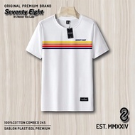 KATUN Original Seventy Eight T-shirt Men's Short Sleeve Combed Cotton 24s Premium Motif