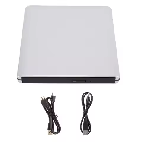 External USB 3.0 Blu-ray Drive, Blu-ray Burner and Writer, 3D BD-ROM Disc DVD Burner, Supports Playb