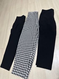 Zara /H&amp;M 上班褲/OL褲/長褲/女士褲/千鳥格褲/黑褲