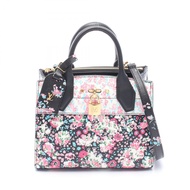 【二手】LOUIS VUITTONCity Steamer Mini Liberty Rose兩用手提包，花卉皮革，Liberty Rose Mini City Steamer，女士款
