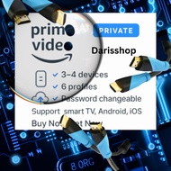 AMAZON PRIME VIDEO PRIVATE ACCOUNT WITH WARRANTY