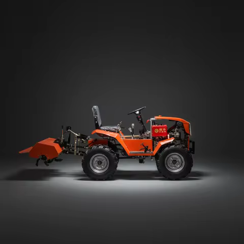 2WD/4WD Optional Wheel Tractor With Multi-type Farm Attachments PTO Accessory For All Kinds Of Farm 