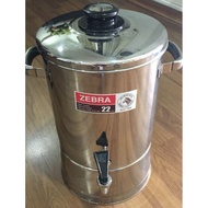 Zebra Stainless Steel Cooler / Water Dispenser (22cm - 24cm)
