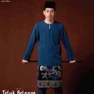 ELRAH EXCLUSIVE TELUK BELANGA LUXE BAJU MELAYU FREE SAMPING RAYA 2024