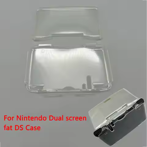 TPU Silicone Cover For Nintendo Dual screen fat DS Game Console Protective Case Shell For NDS First 