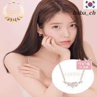 [J ESTINA] LALA J COLLECTION J.Blanc Necklace/Korean production + Jewelry case + certificate/IU's pick