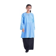 Outpost Baju Kurung Biru Pengawas Sekolah | Baju Sekolah Menengah | Secondary School Uniform