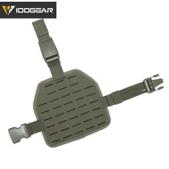 IDOGEAR Tactical Leg MOLLE Panel for Belt Attachment Multi-function Expansion