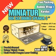 CLA Double Speaker 3 Inch Miniature Box