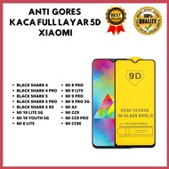 LAYAR Tempered Glass 5D - Full Screen XIAOMI BLACK SHARK 4-BLACK SHARK 4 PRO-BLACK SHARK 5-BLACK SHA