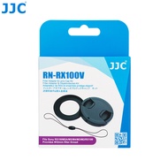 JJC RN-RX100V Aluminium Filter Adapter Ring with Lens Cap for Camera Sony RX100 V VA IV III II DSC- 