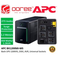 APC UPS BX1200MI-MS 1200VA, 230V BACK UPS AVR UNIVERSAL SOCKET WITH BATTERY BACKUP * UNINTERRUPTIBLE