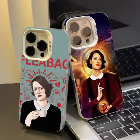 1PC TV F-Fleabag Phone Case for IPhone 17 Max 16 Pro Mobile Shell 14 13 15 Soft Shell
