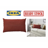 IKEA FESTHOLMEN cushion cover , red/beige 40x65cm