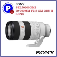 SONY SEL70200GM2 70-200MM F2.8 GM OSS II LENS