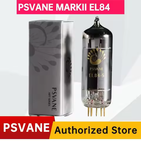 PSVANE EL84-S Power Tube Compatible With 6BQ5 6P14 For Guitar Amplifier Audio Equipment Replacement
