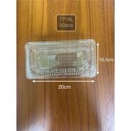 TP-9L PLASTIC TRAY DISPOSIBLE [50pcs] - BEKAS KUIH / MAKANAN