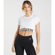 GYMSHARK Top Short Version T-SHIRT Sports Casual