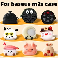 For baseus m2s Shockproof Headphone Case Cover  baseus m2sShockproof Silicone Cover