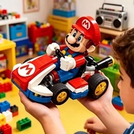 2000PCS Compatible Lego Building Blocks Pipeworker Series Mario Kart 72037 Luigi Adventure Boy Assem