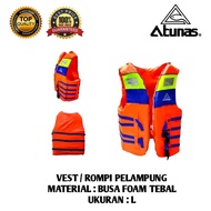 ATUNAS Life jacket SIZE L Life jacket Life Vest L Atunas Life Vest Life Vest Life jacket Orange L