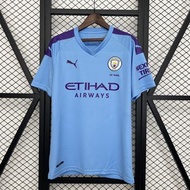 曼城 Manchester City 19-20 Retro Home  jersey 主場 波衫 足球球衣
