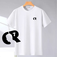 Cr7 Men's Short Sleeve T-shirt Combed Cotton Men's T-shirt