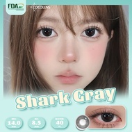 COCOLENS 2pcs Gray Contact Lenses Makeup Contacts Eye Cosmetic Lens 6months 14.0mm graded contact le