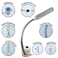 MESIN 3e0e38- 20-Point Led Sewing Machine Light Nb Magnet High Quality