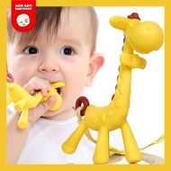 Giraffe-shaped Baby Teether Toy / Giraffe Baby Teether BPA FREE