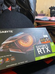 技嘉GeForce RTX 3060Ti Gaming OC Pro 8G 完整盒裝