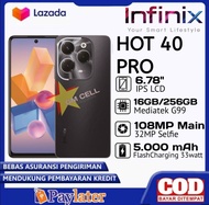 infinix Hot 40pro 16+256 NEW(+)infinix Hot40i Ram 16+256 GARANSI 1 TAHUN! 🔥HOT ITEM!! 💯% GARANSI RESMI✓✓✓