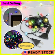 Home Deco Celebration Festive Party Indoor Outdoor 100S Led Light Raya Lampu Mix Color With 9m Connector