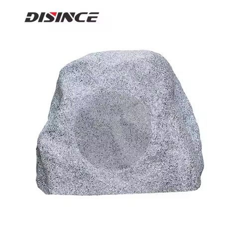 40W Rock Speaker Premium Outdoor Garden Speaker Waterproof Patio Speaker for Paging and Background M