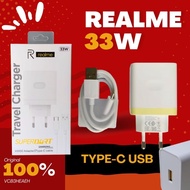 Original Realme 33W SUPERDART Charger with SUPERVOOC USB Type C Cable