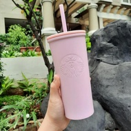 Suha.Yasdi026- Starbucks Tumbler Original Pink With Straw