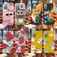 For Samsung Note 20 Ultra Case Matte Silicon Soft Cartoon Back Cover for Samsung Galaxy Note 20 Ultr