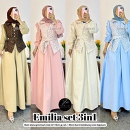 Emilia Dress 2in1 By Zaina.id