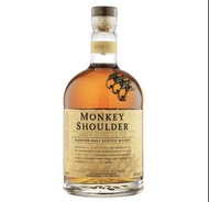 1L,1公升,包順豐/港島、九龍免費送貨1000ML MONKEY SHOULDER MALT SCOTCH WHISKY 三隻猴子 100%麥芽威士忌