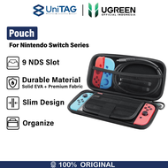 UGREEN Tas Nintendo Switch OLED Powerbank Harddisk Headset Kabel Pouch Bag Storage Box