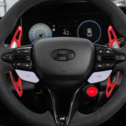 For Hyundai i20 i30 N Line Veloster KONA N Elantra Avante GT N-line CN7 Car Steering Wheel Paddle Sh
