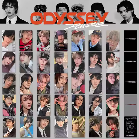 6Pcs/Set Kpop RIIZE ODYSSEY 1ST Album Selfie Cards Wonbin Shotaro Anton Fashion Photocard Sungchan E