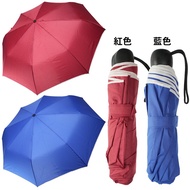 Simple Plain Edging Sunny Umbrella 8-Bone Folding Short 510868[77 Small Things]