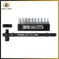 Vessel (VESSEL) Torx Plate Ratchet Driver (with 10 bits) TX-11
Vessel (VESSEL) Torx Plate Ratchet Dr