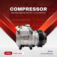 COMPRESSOR RC PROTON WIRA PATCO 1.6 TO 10PA17C