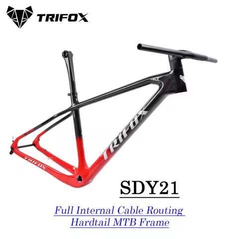 TRIFOX SDY21 Full Internal Cable Routing 29er T800 Full Carbon Mountain Bike Frameset High Quality H