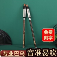 Natural Purple Bamboo Bawu Professional Performance Beginner Vertical Blowing c Tuning b Tuning g Tu