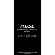 GSCbooking service/wayang booking/movie/snack/big discount 💯 satisfaction